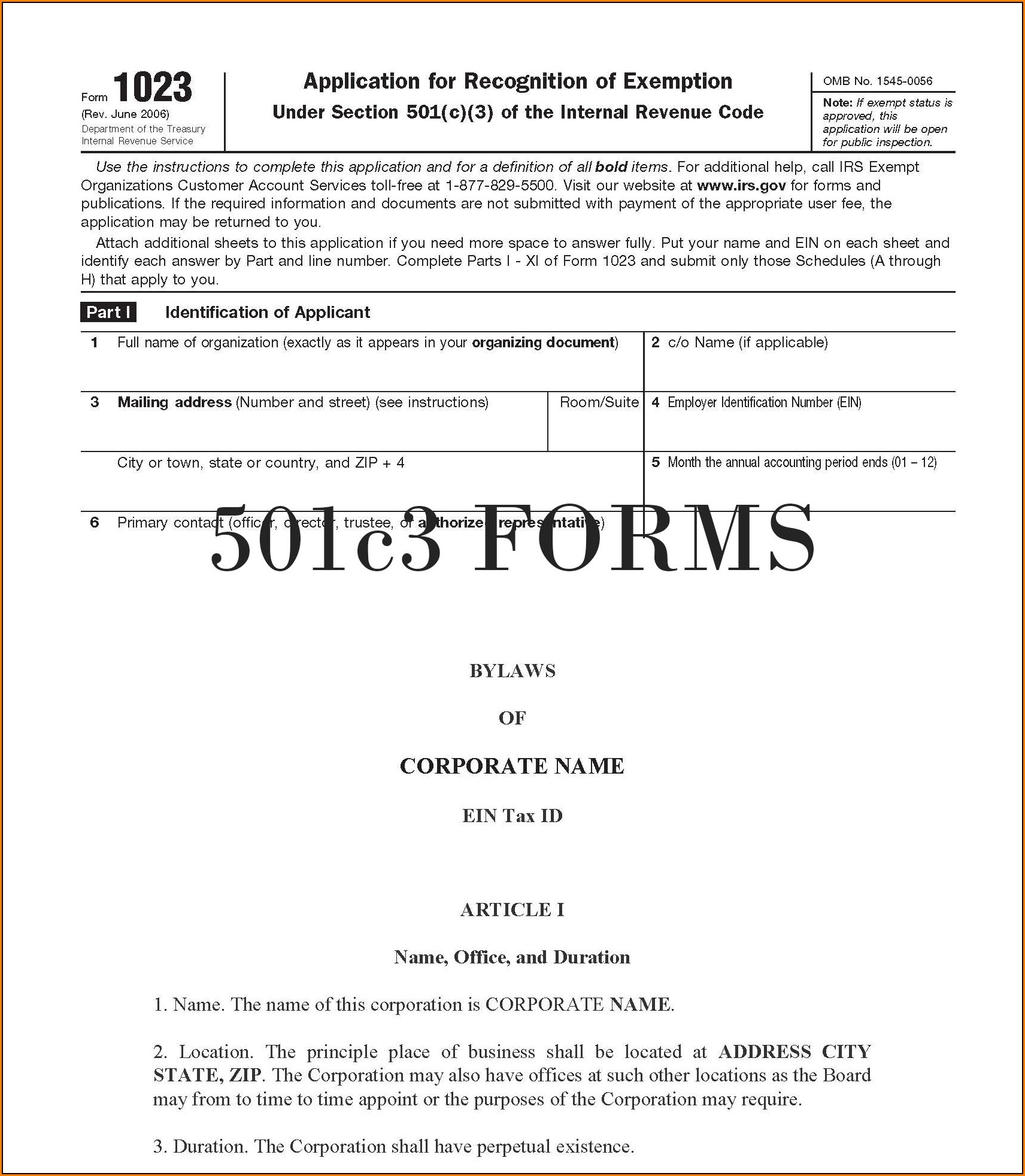 Printable 5013c Forms Printable Forms Free Online