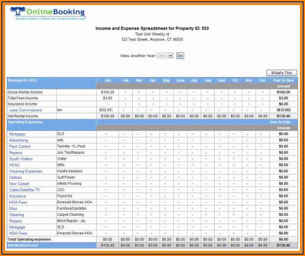 Income And Expense Report Excel Template Template 2 Resume Examples 