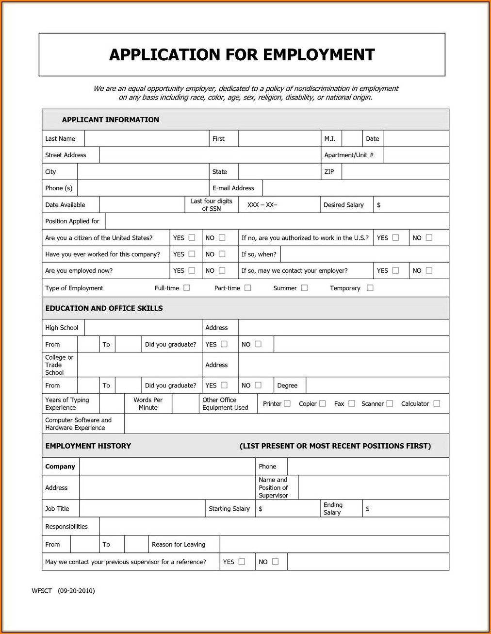 Printable Job Application Form Free Printable Forms Free Online