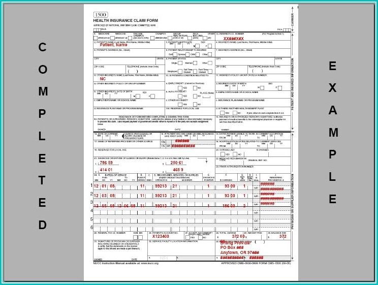 Sample Cms 1500 Form Filled Out Form Resume Examples N8VZJPnVwe