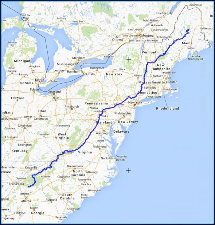 North Georgia Appalachian Trail Map - Map : Resume Examples #emvk6rkyrx