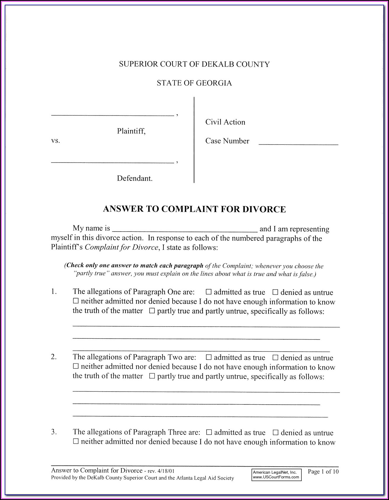 Dekalb County Probate Court Forms Form Resume Examples Bw9jZlp97X