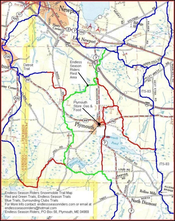 Atv Trail Maps Maine map Resume Examples MW9p7p72AJ