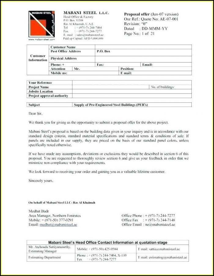 Commercial Cleaning Estimate Template Template 1 : Resume Examples #