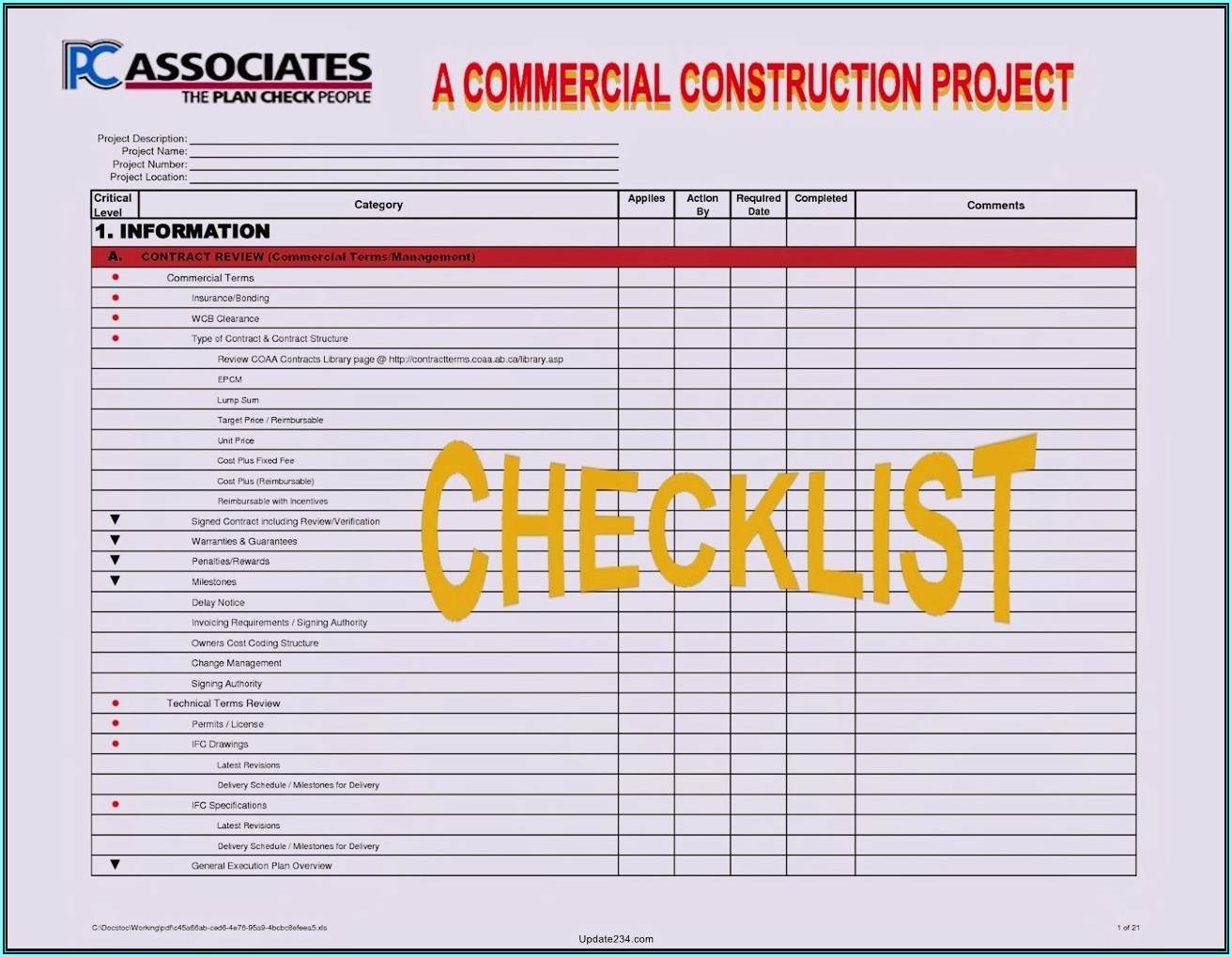 Construction Project Management Forms Form Resume Examples BpV55pXV1Z