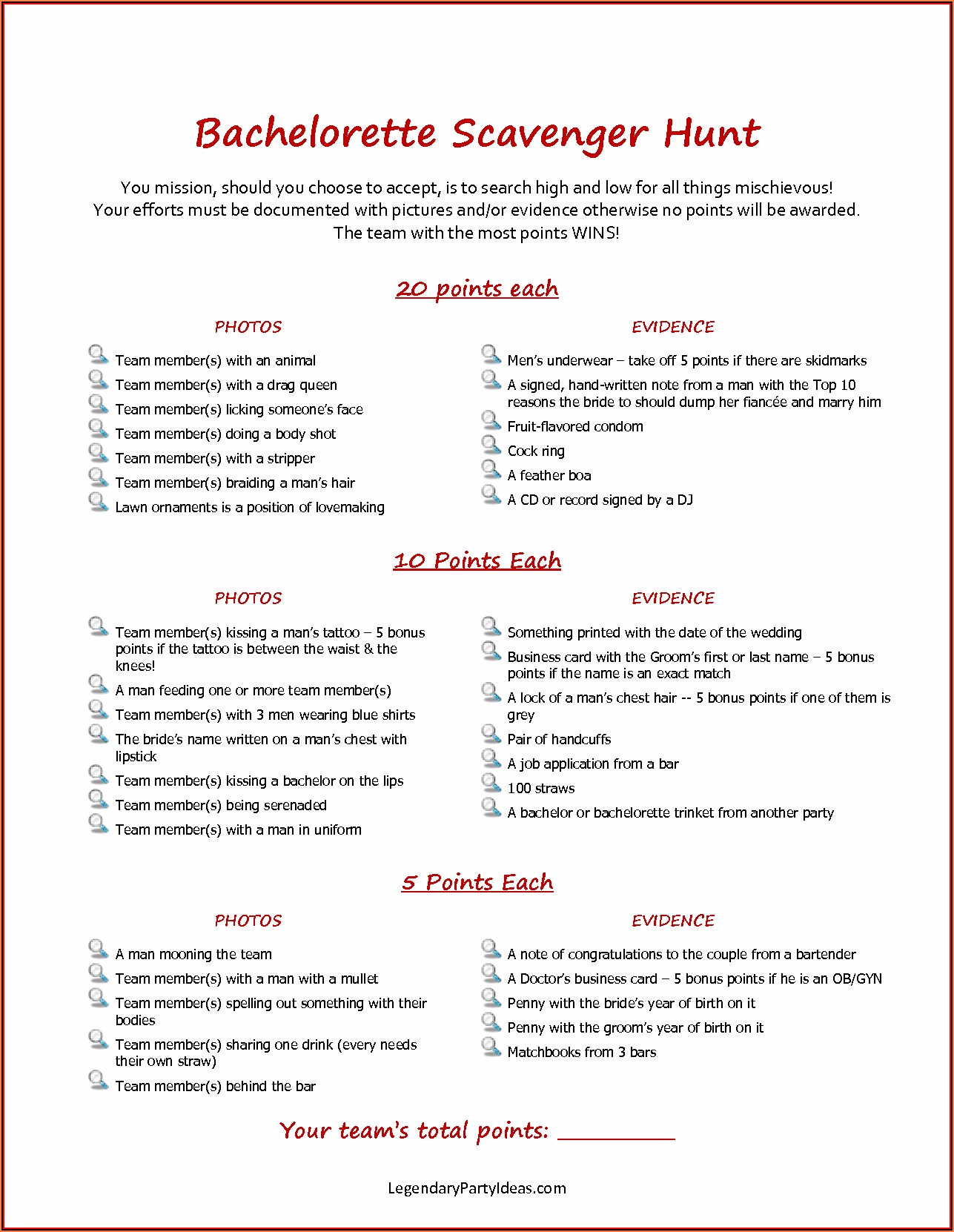 Bachelorette Party Scavenger Hunt Template Template 1 Resume Examples N8VZwnn2we