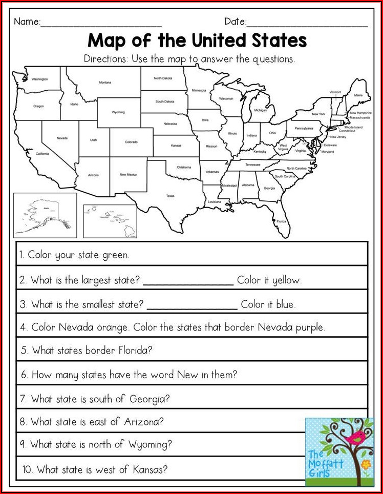 route-map-3rd-grade-worksheet