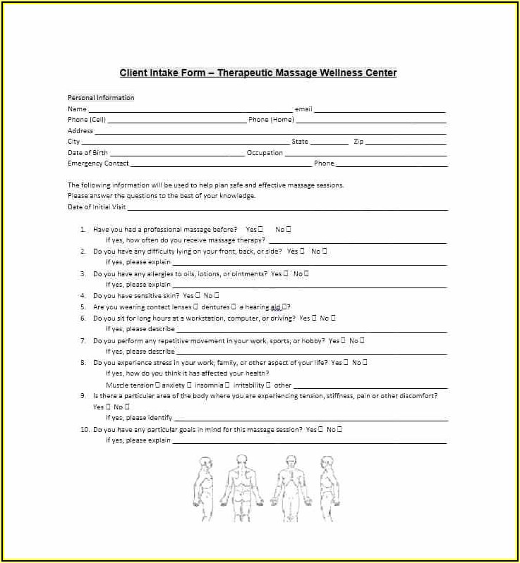 Chair Massage Consent Form Template Form Resume Examples EZVg43d2Jk