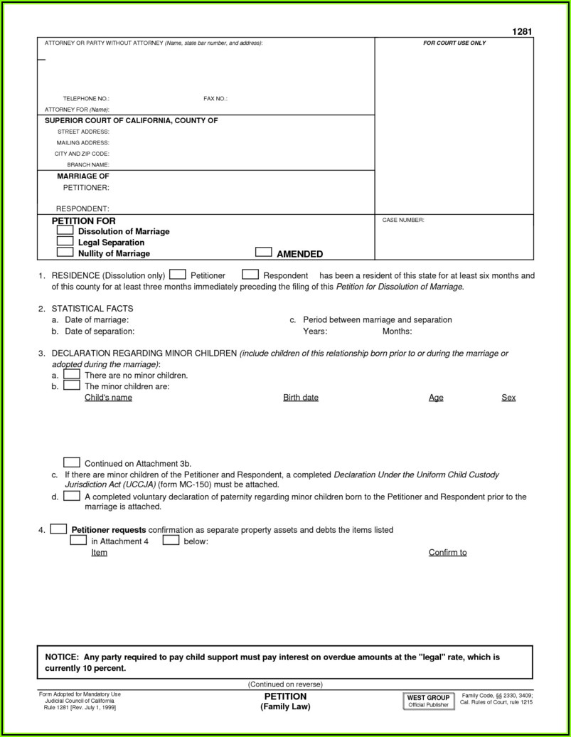 Divorce Forms Nj Pdf Form Resume Examples Bw9jpvAV7X