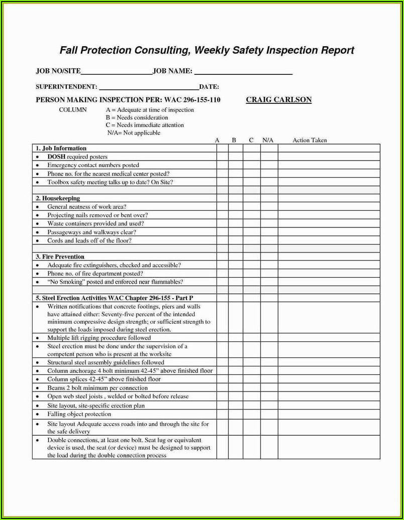 Tailgate Safety Meeting Forms Form Resume Examples N8VZpbB9we