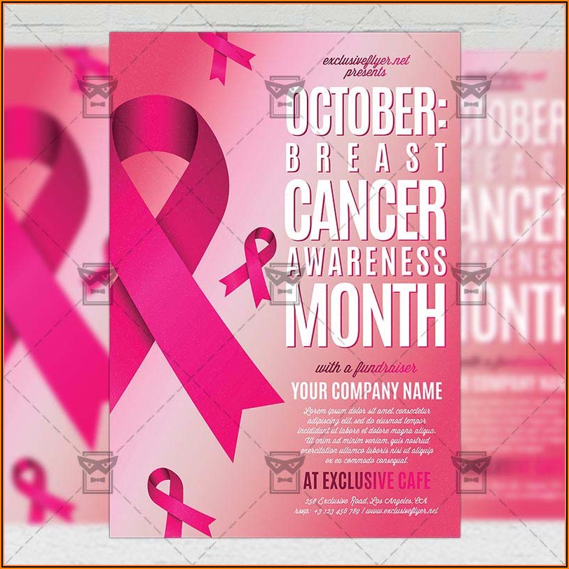 Breast Cancer Fundraiser Invitation Templates Template 2 Resume