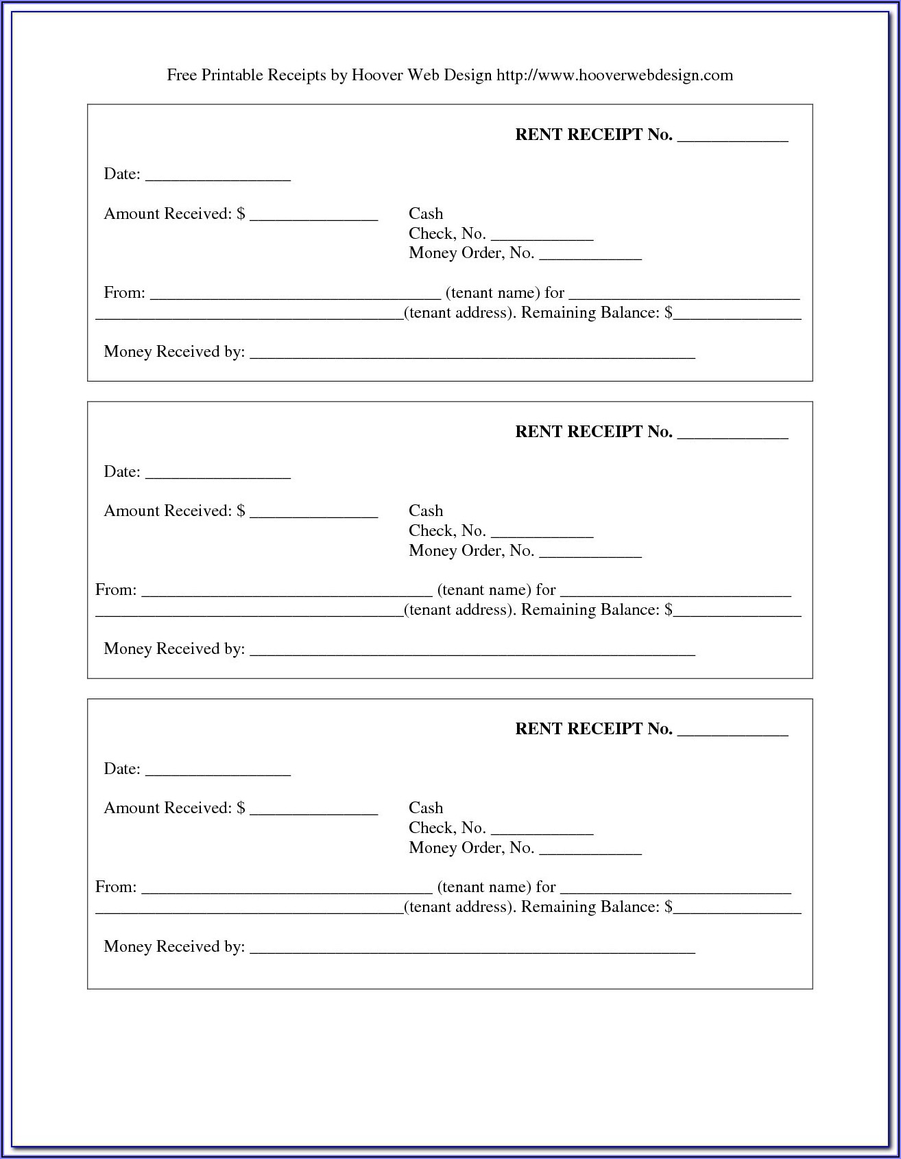 Fillable Rent Receipt Template Ontario Template 2 Resume Examples 