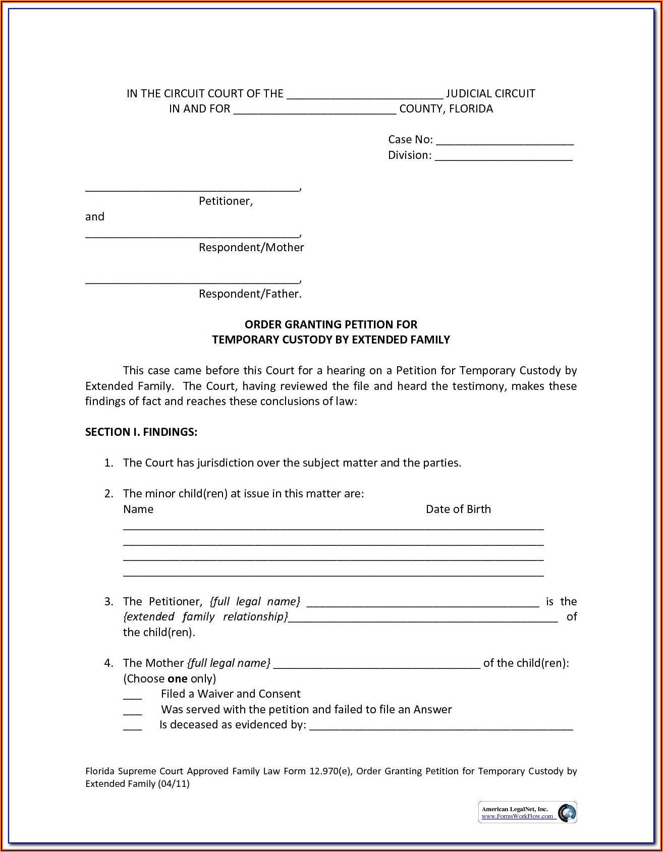 North Carolina Temporary Custody Form Form Resume Examples 1ZV8agvv23