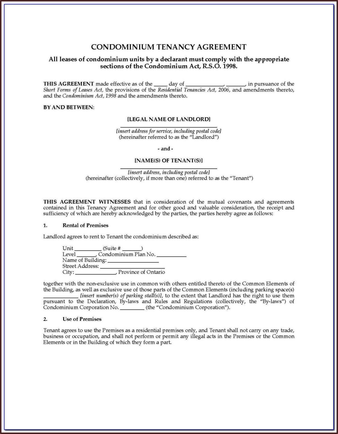 Tenancy In Common Agreement Sample Form Resume Examples o7Y31DpD2B