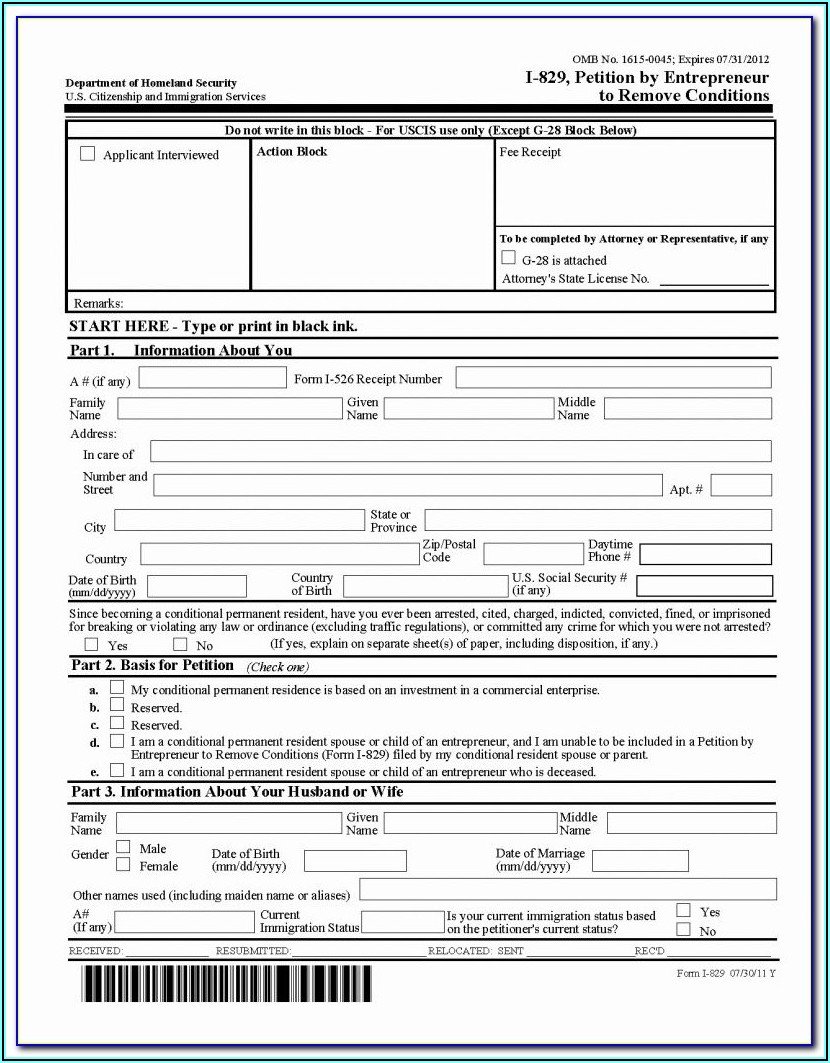 N 400 Form Printable