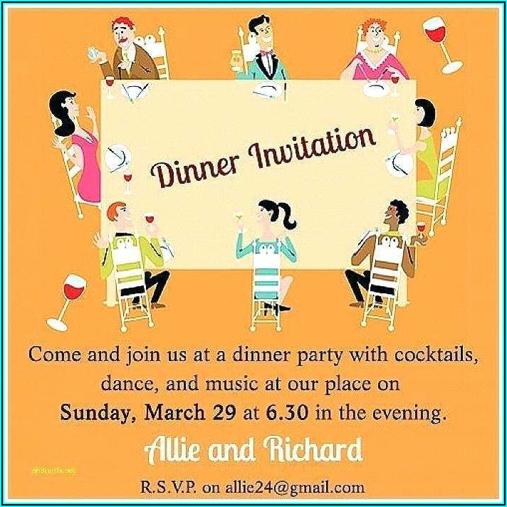 Team Dinner Invitation Email Example Invitations Resume Examples 