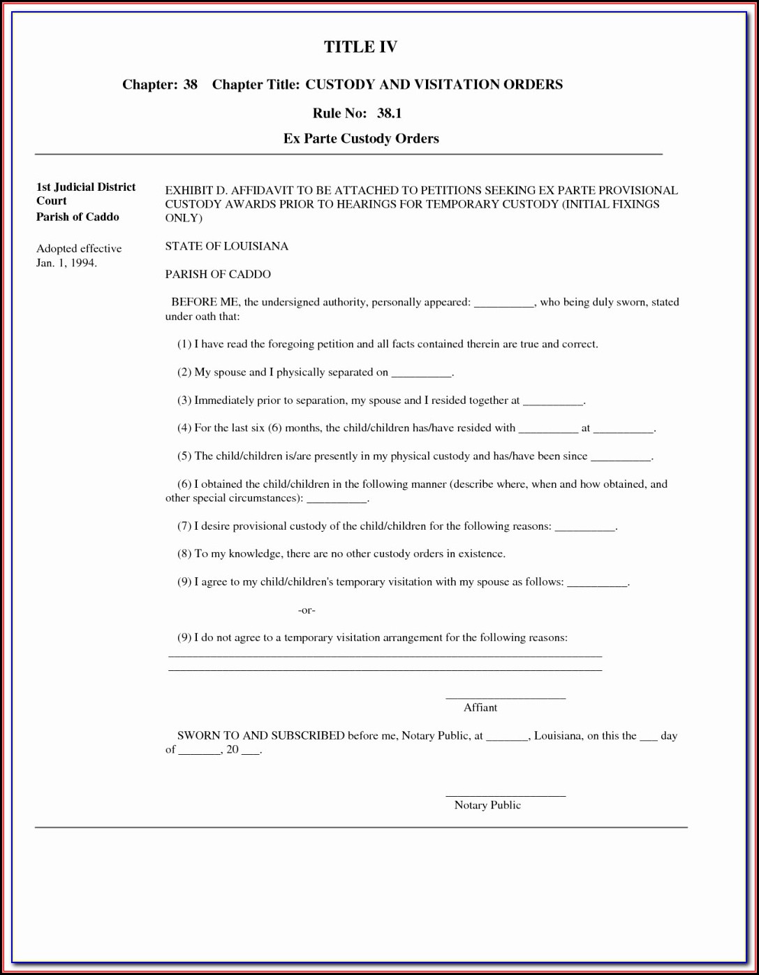 Temporary Guardianship Forms Missouri Form Resume Examples 3q9Jjl39Ar