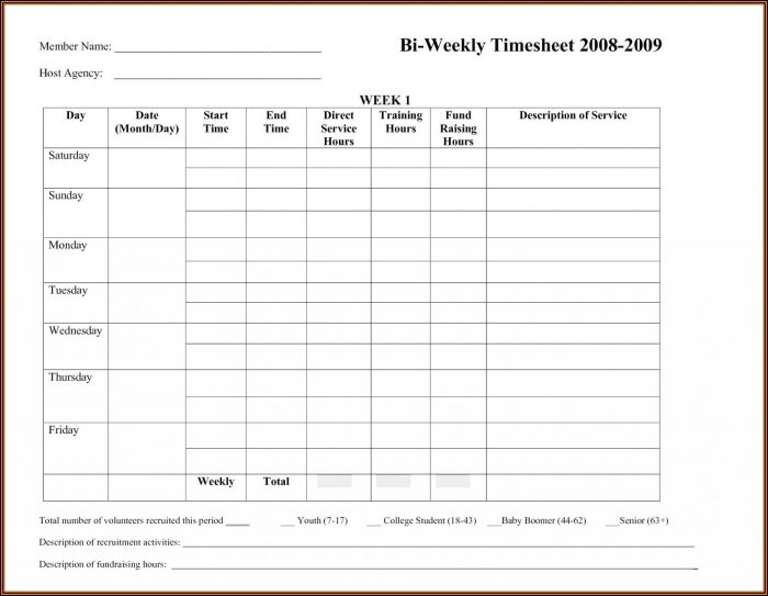 Multiple Employee Timesheet Template Free - Template 1 : Resume ...