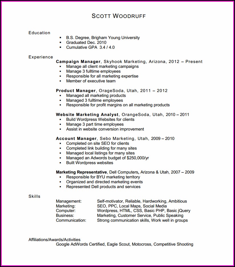 Fill In The Blank Resume Templates For Microsoft Word Resume Resume 