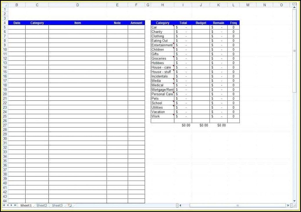 Track Daily Expenses Excel Kopolsole