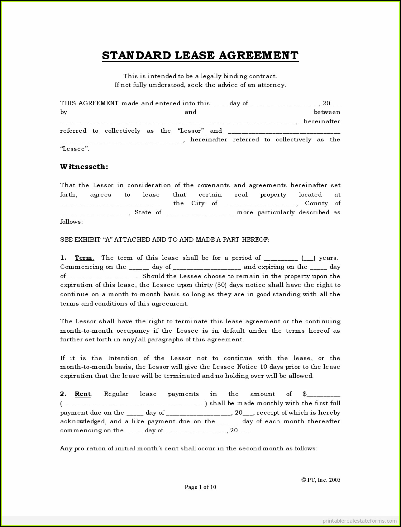 Lease Agreement In Spanish Gtld World Congress Rental Agreement In 