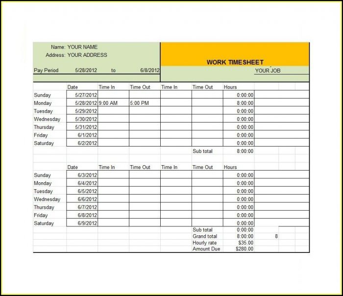 Free Hourly Gantt Chart Excel Template - Template 1 : Resume Examples ...