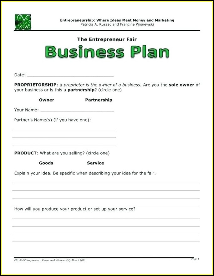 Business Sales Prospectus Template Template 1 Resume Examples 