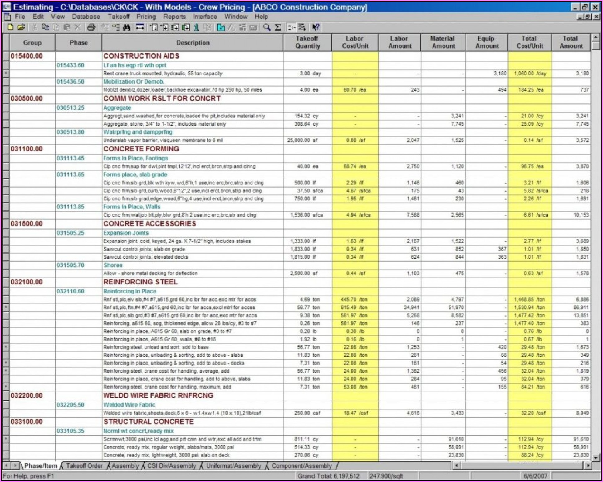  Construction Cost Estimate Template Excel Philippines Template 1 