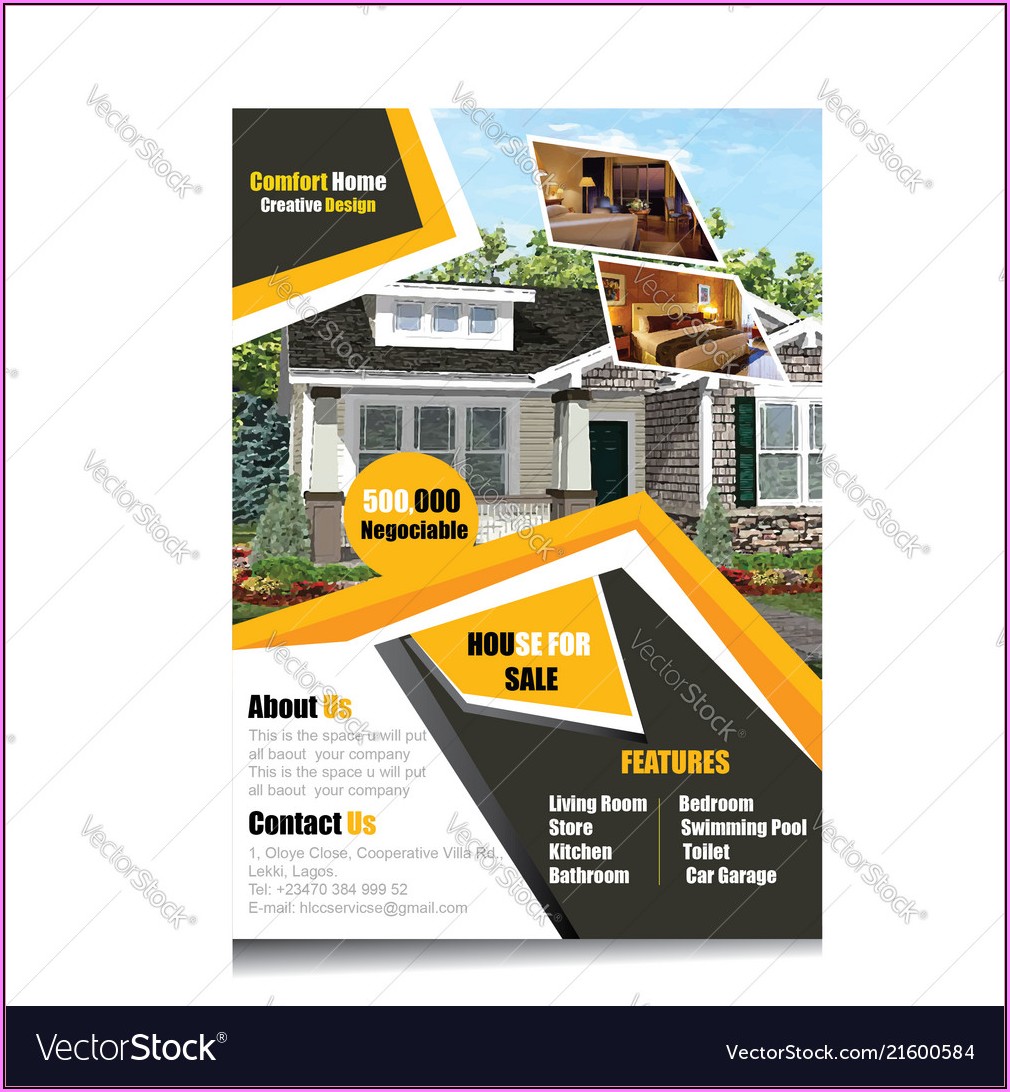  Real Estate Flyer Template Free Pdf Download Template 1 Resume 