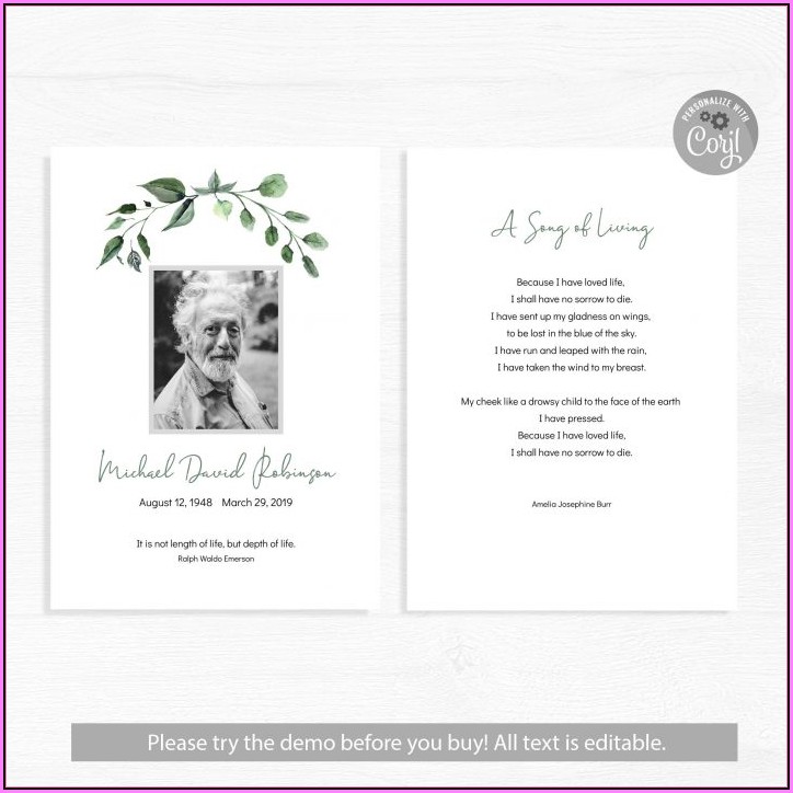 Memorial Card Template Photoshop Template 1 Resume Examples o7Y3PAMVBN