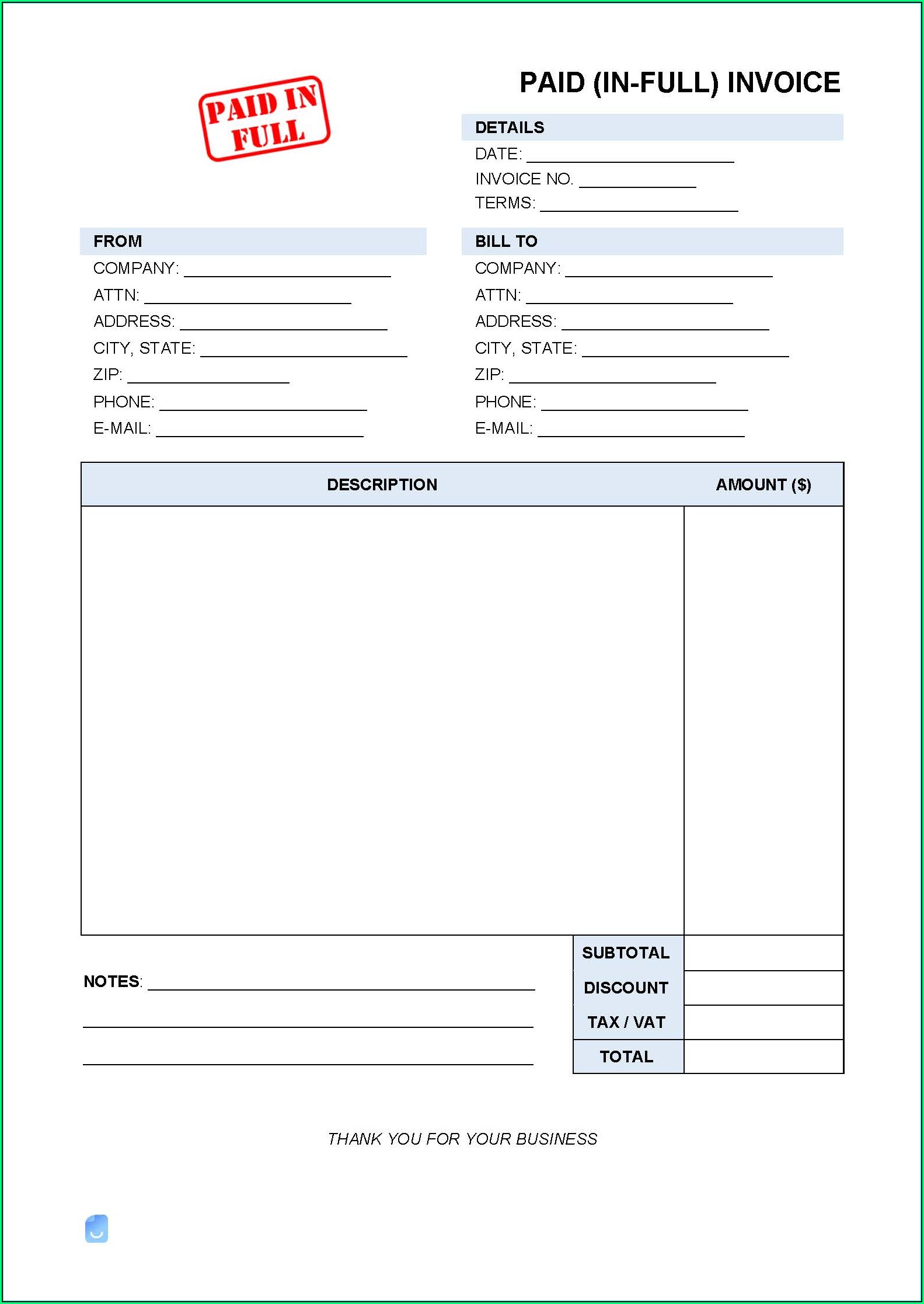 Paid Invoice Samples Template 1 Resume Examples qeYzOwAV8X