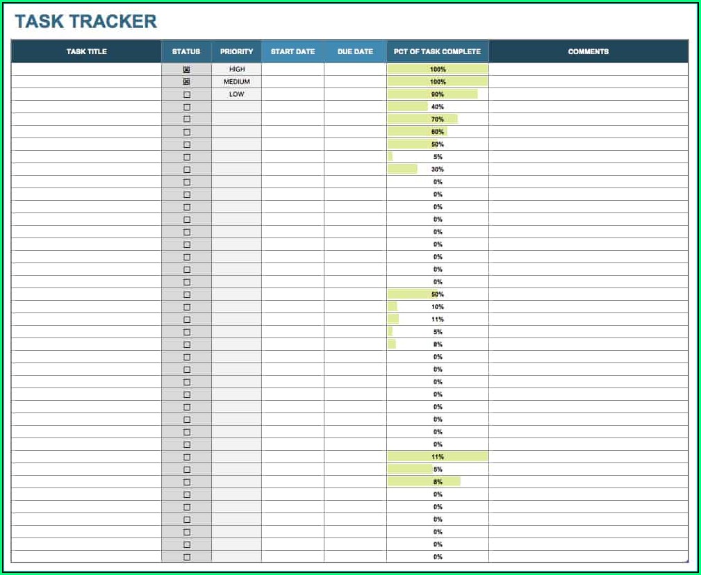  Task Manager Excel Template Download Template 1 Resume Examples 