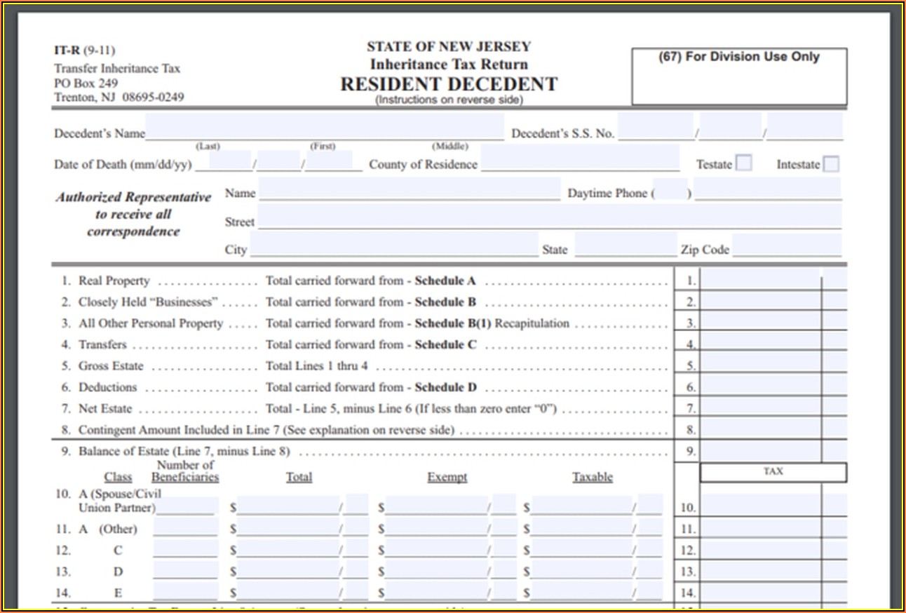 Inheritance Tax Waiver Form Ohio Form Resume Examples v19xB3bV7E