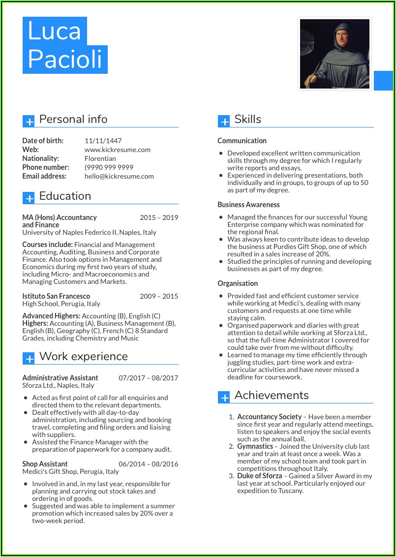 International Standard Resume Format Doc Resume Resume Examples 