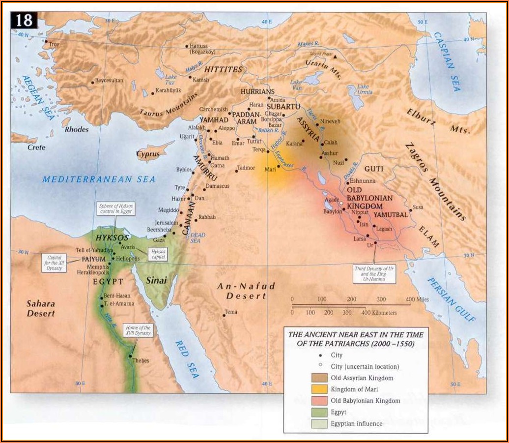 Ancient Biblical Map Of The Middle East - map : Resume Examples #edV1aEoVq6