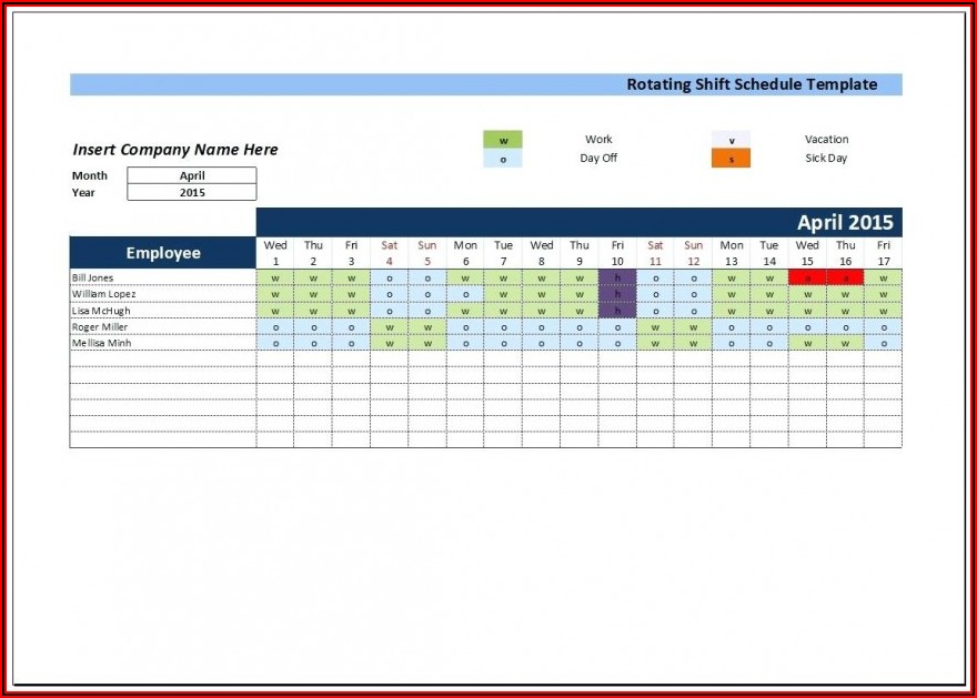 10 Hour Shift Schedule Templates Template 1 Resume Examples edV1gg69q6