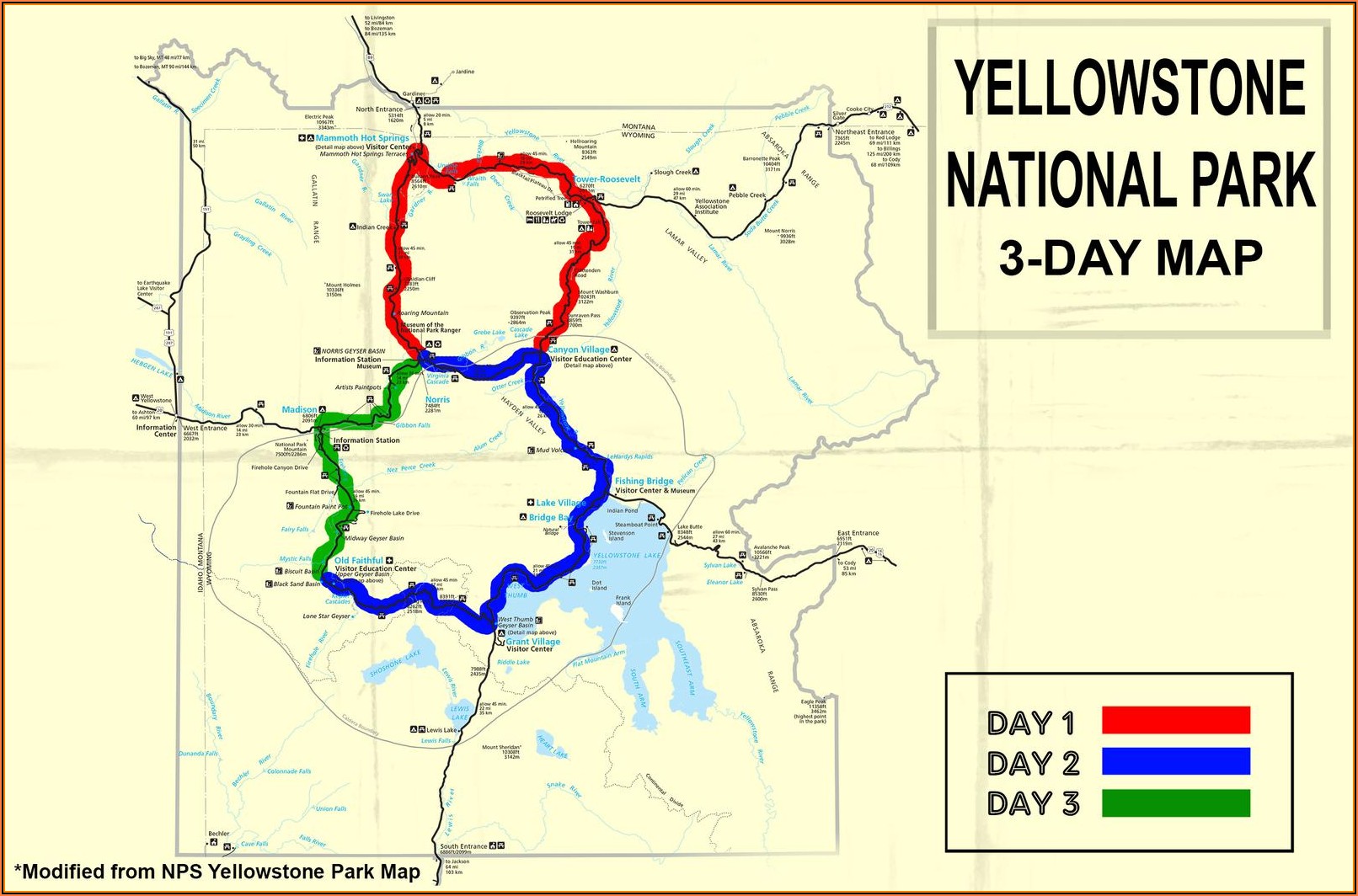 Yellowstone Upper Loop Map Map Resume Examples Wrypwbbw94