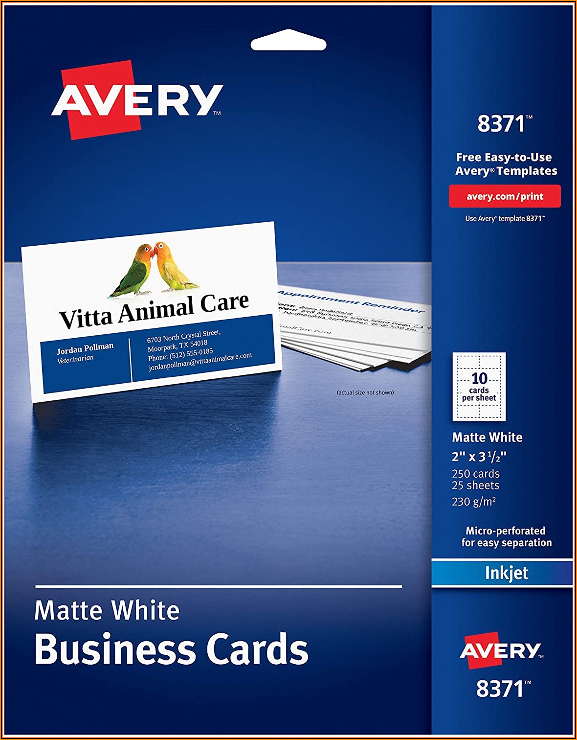 How To Open Blank Avery Business Card Template In Word Honpals