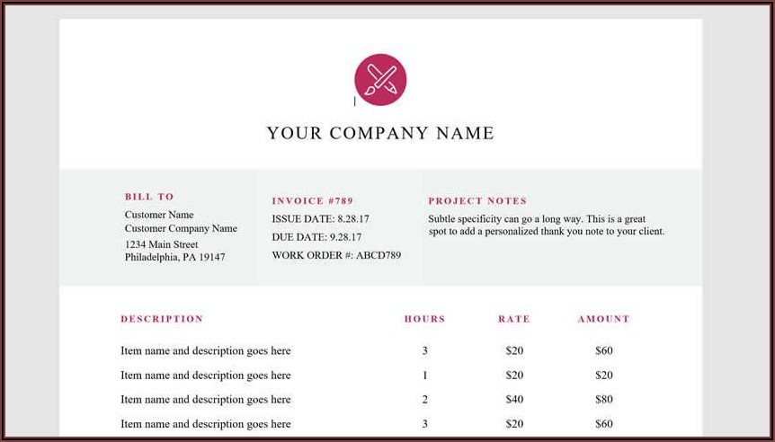 Freelance Web Developer Invoice Template Template 1 Resume Examples 