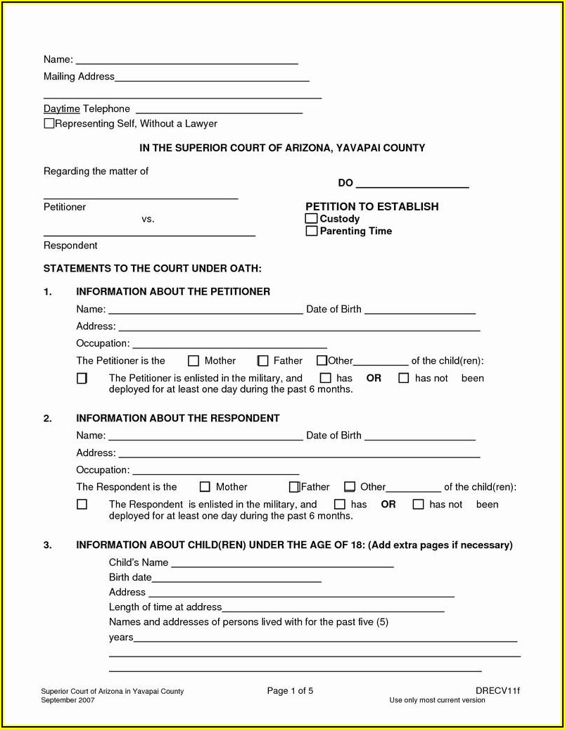 Temporary Guardianship Affidavit Form Texas Form Resume Examples 76YGK16JYo