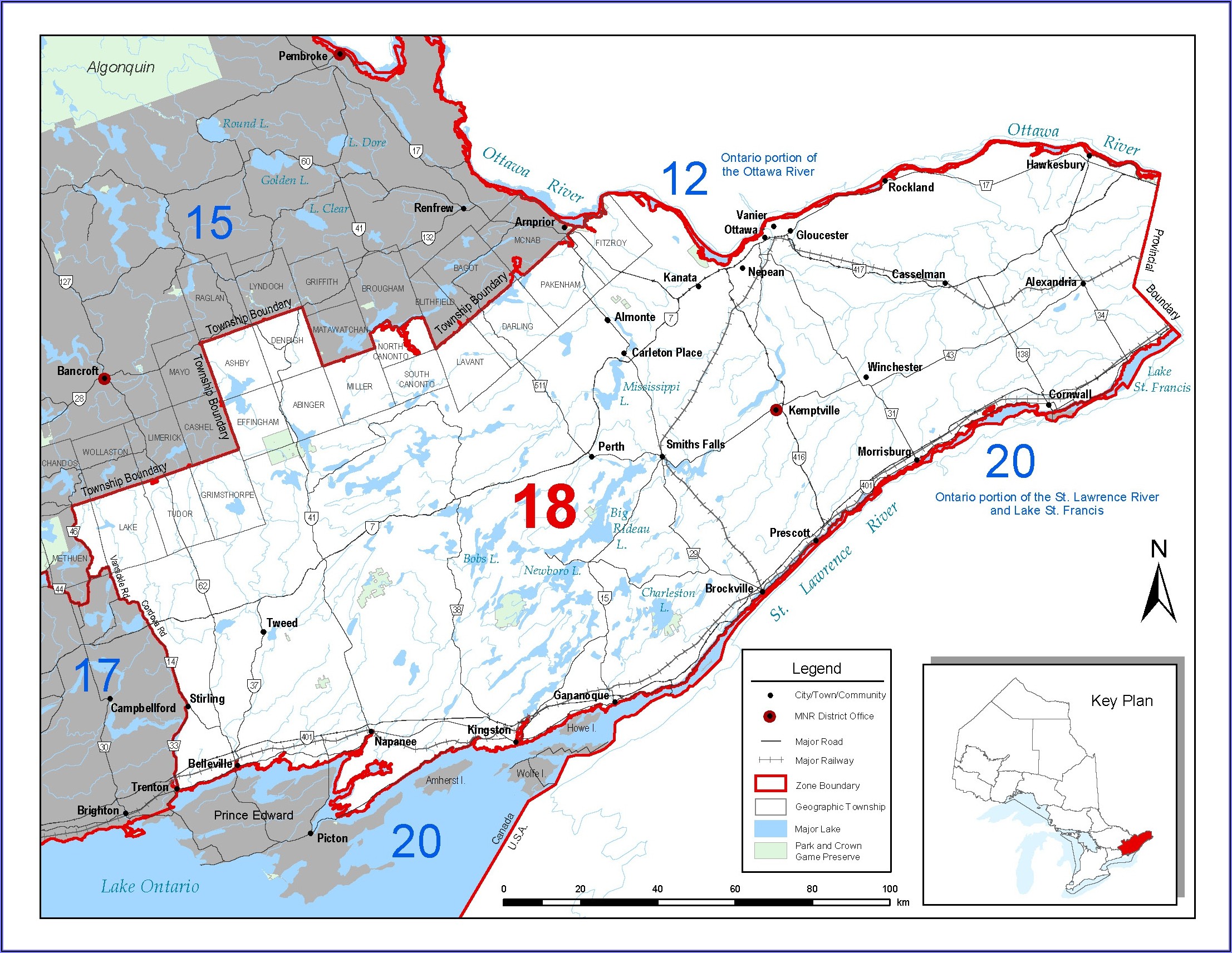 Mnr Ontario Fishing Maps Map Resume Examples E4Y4Won9lB