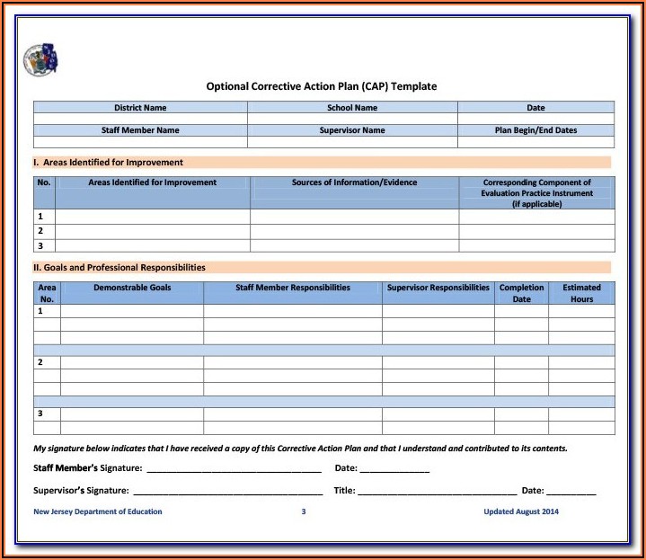 Corrective Action Request Form Iso 9001 Template Form Resume 