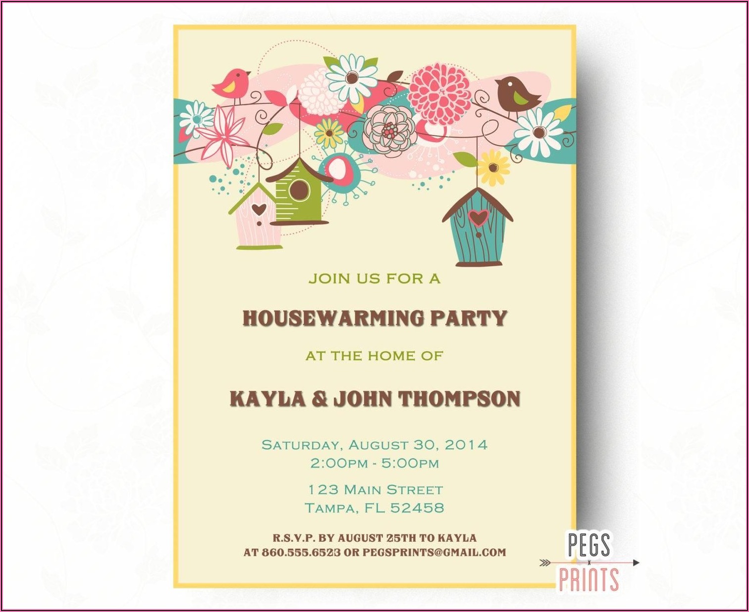 Free Housewarming Invitation Template Template 1 Resume Examples 
