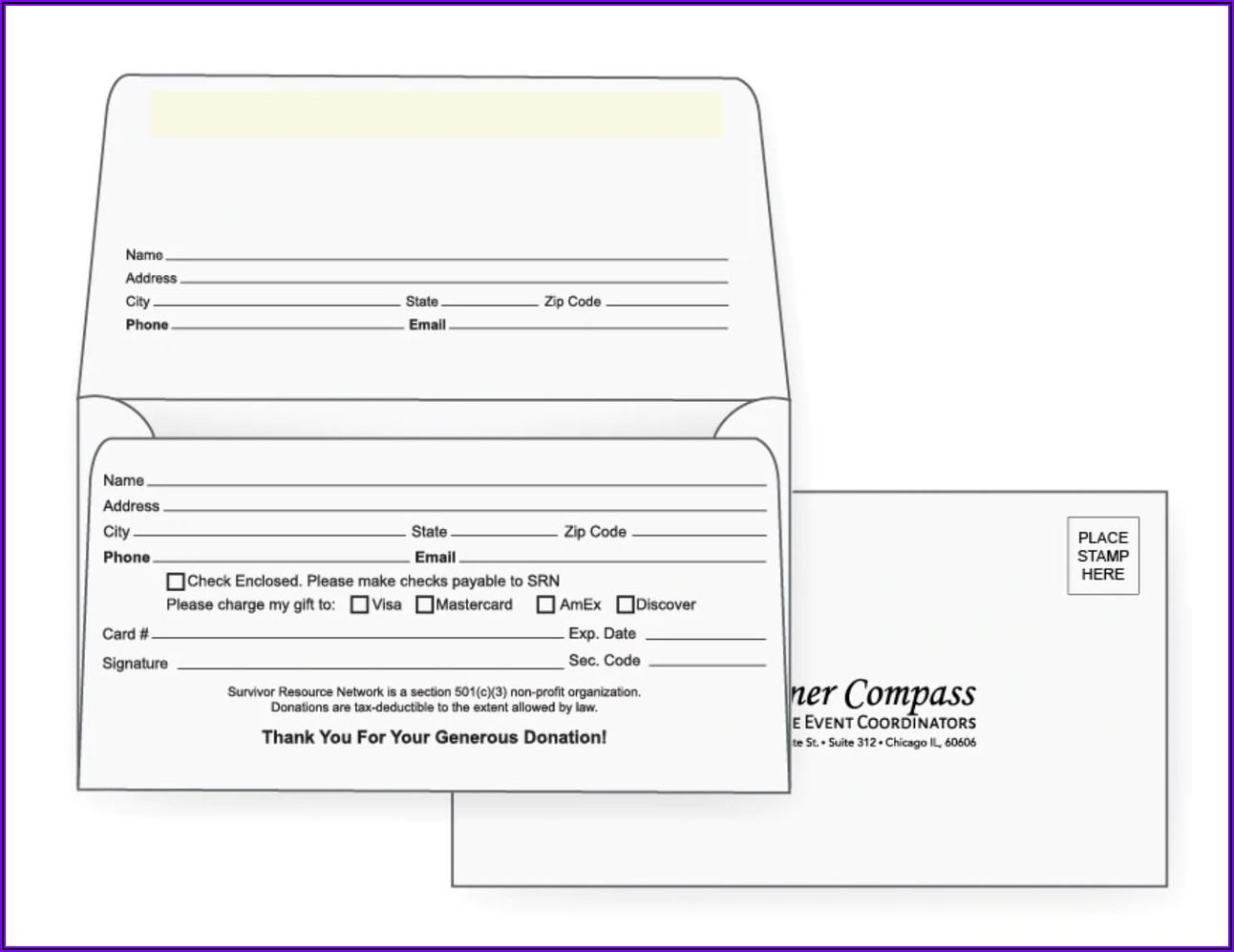 9 Remittance Envelope Template Indesign Printable Templates