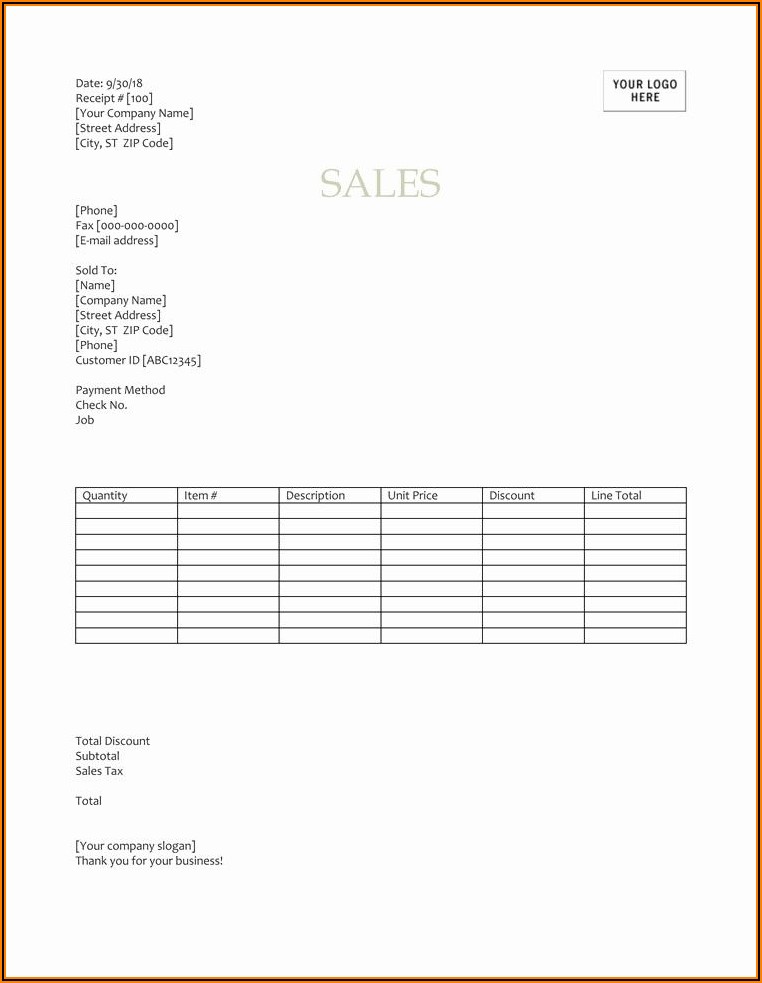 Furniture Sales Receipt Template Template 1 Resume Examples n49mLOoE2Z